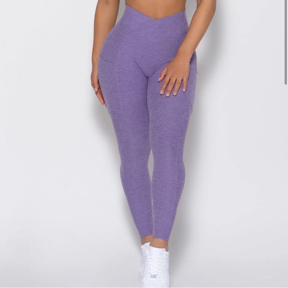 Bombshell Sportswear Contour Leggings Purple Size Medium